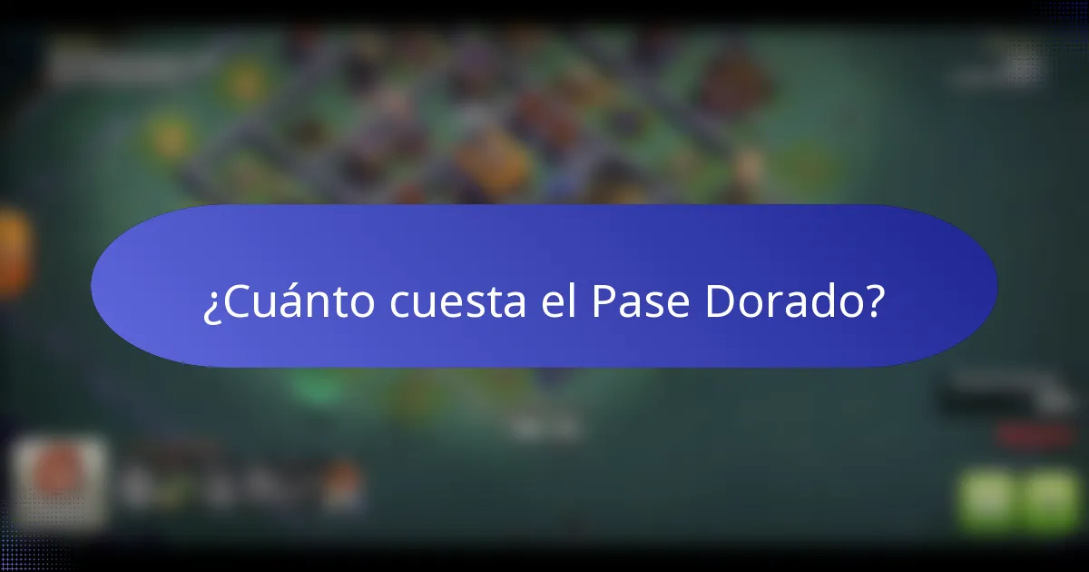 ¿Cuánto cuesta el Pase Dorado?