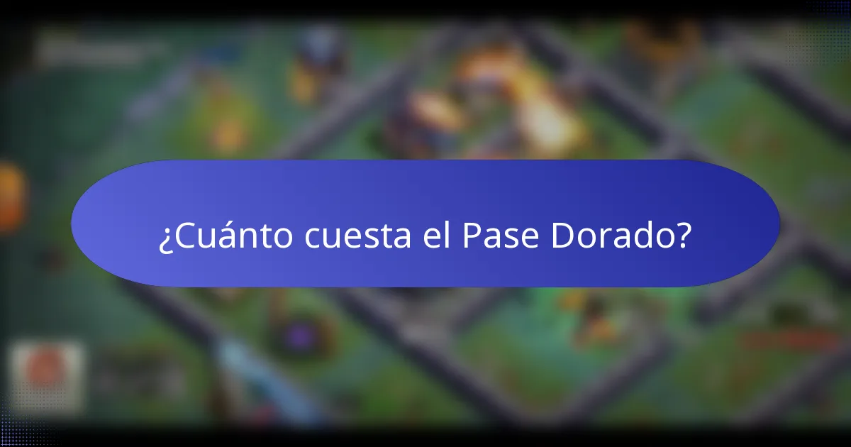 ¿Cuánto cuesta el Pase Dorado?